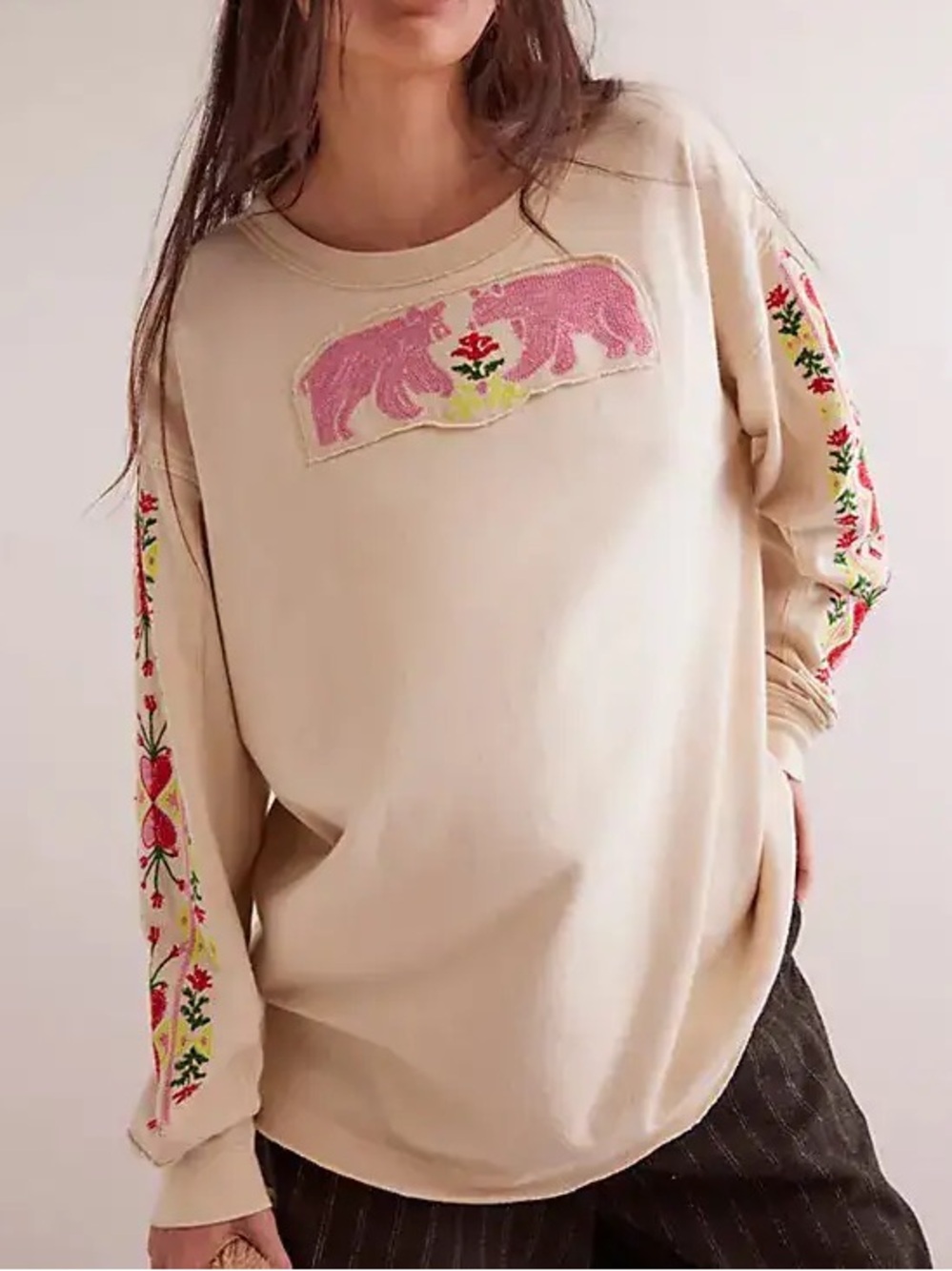 NWOT Free People We The Free All My Heart Tee Size XL